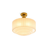 Cassian Fluted Semi-Flush Mount