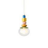 Stacked Glass Pendant Light