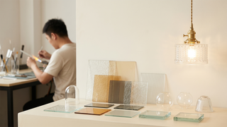 How Textured Glass Lamps Are Made