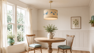 Pendant or Semi-Flush? How to Choose a Patterned Fabric Ceiling Light