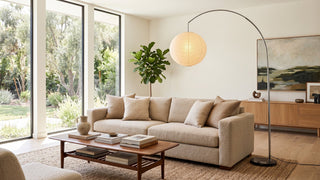 How to Choose a Floor Lamp Beside a Sofa: Height, Reach & Footprint