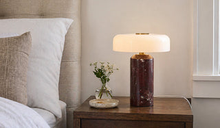 The Cordless Marble Lamp That Just Upgraded Your Space