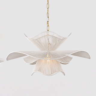 Syrina Tiered Cord Lotus Kronleuchter