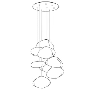 Random Glass Pendant Light - Pinlighting