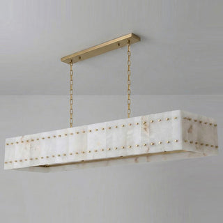 Akoya Cube Alabaster Chandelier