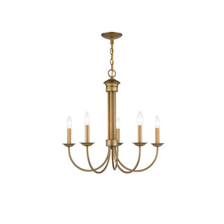 Alaric Column Candle Chandelier
