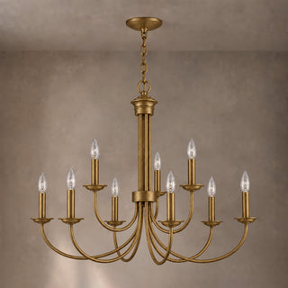 Alaric Column Candle Chandelier