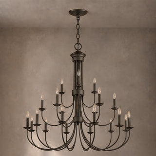 Alaric Column Candle Chandelier