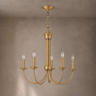 Alaric Column Candle Chandelier