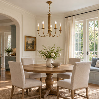 Alaric Column Candle Chandelier