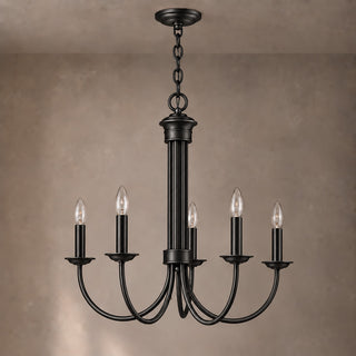 Alaric Column Candle Chandelier