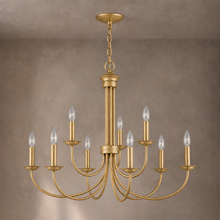 Alaric Column Candle Chandelier