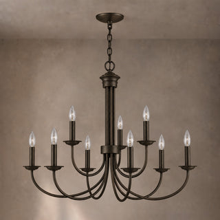 Alaric Column Candle Chandelier