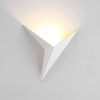 Schlafzimmer Schwarze 8,7-Zoll-LED-Eisen-Alien-Dreieck-Wandlampe 