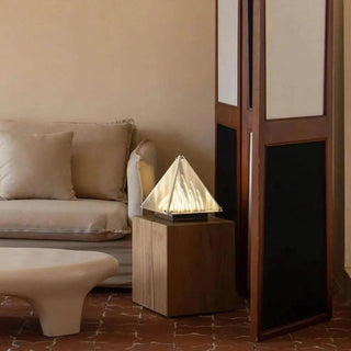 Alux Pyramid Table Lamp