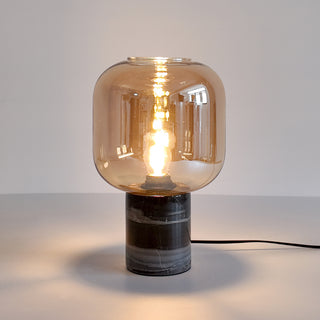 Amber Capsule Table Lamp