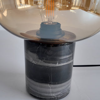 Amber Capsule Table Lamp