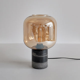 Amber Capsule Table Lamp