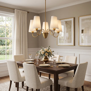 Amelie Fluted Chandelier
