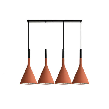 4 heads: L 17.7" Rectangle Canopy