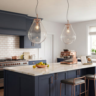 Aqueous Teardrop Pendant Lamp