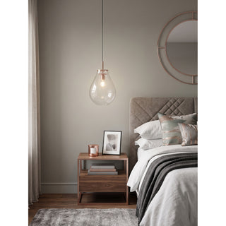 Aqueous Teardrop Pendant Lamp
