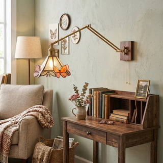 Arlo Butterfly Swing Arm Sconce