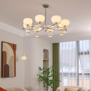 Artistic Pumpkin Chandelier