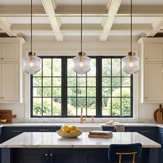 Astor Fluted Glass Pendant Lamp