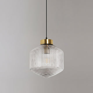 Astor Fluted Glass Pendant Lamp