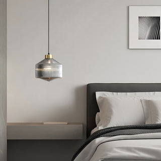 Astor Fluted Glass Pendant Lamp