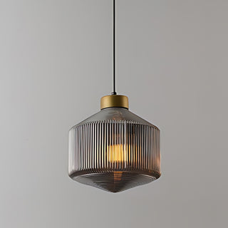 Astor Fluted Glass Pendant Lamp