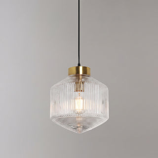 Astor Fluted Glass Pendant Lamp