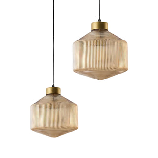 Astor Fluted Glass Pendant Lamp