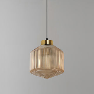 Astor Fluted Glass Pendant Lamp