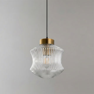 Astor Fluted Glass Pendant Lamp