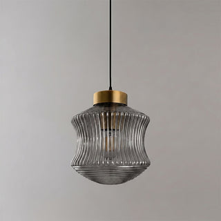 Astor Fluted Glass Pendant Lamp