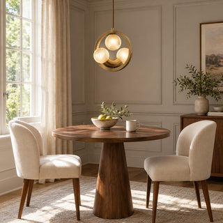 Astra Diamond-Halo Pendant Light – detail 8