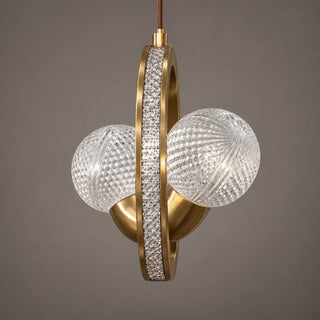 Astra Diamond-Halo Pendant Light – detail 23