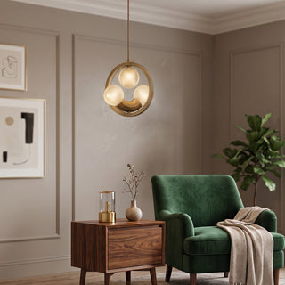 Astra Diamond-Halo Pendant Light – detail 7