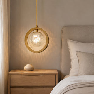 Astra Diamond-Halo Pendant Light