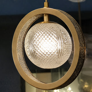 Astra Diamond-Halo Pendant Light