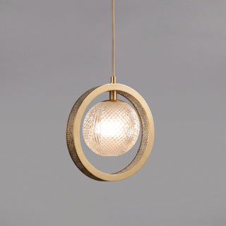 Astra Diamond-Halo Pendant Light