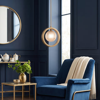 Astra Diamond-Halo Pendant Light