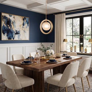 Astra Diamond-Halo Pendant Light