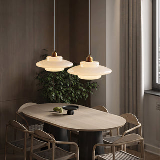 Astra Opal Glass Pendant Lamp