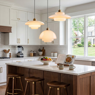 Astra Opal Glass Pendant Lamp