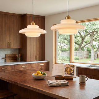 Astra Opal Glass Pendant Lamp