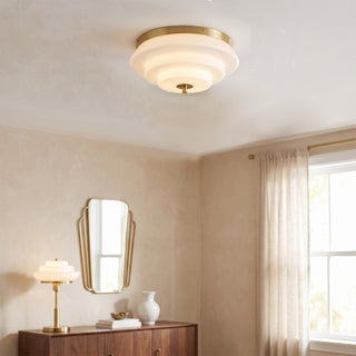 Astraea Glass Semi-Flush Mount