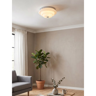 Astraea Glass Semi-Flush Mount
